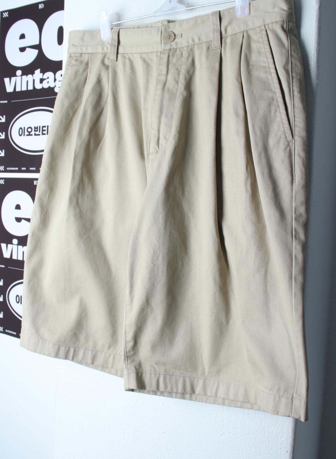 (M-L) Musinsa Standard ハーフパンツ バミューダ チノ ベージュ50