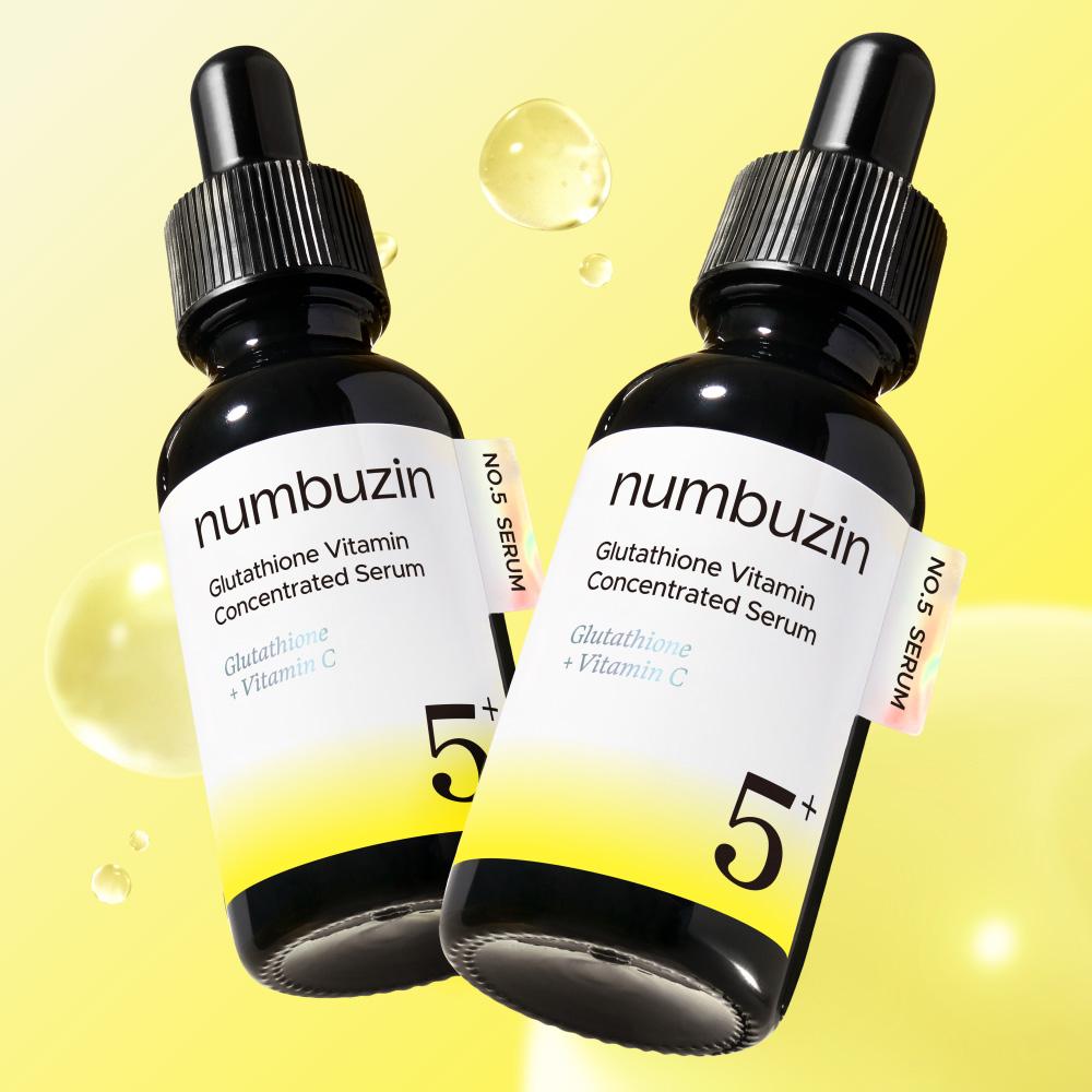 [ダブル企画] numbers in 5番 グルタチオンC 痕跡 アンプル 30ml x 2