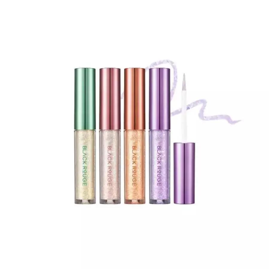 BLACK ROUGE アイグリッター ポイントメイクアップ リキッド パールブリー 1個 MNS