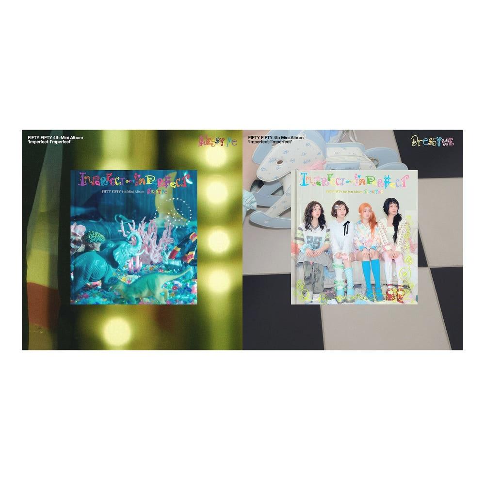 (2종세트) 피프티 피프티 4집 미니 Imperfect Imperfect