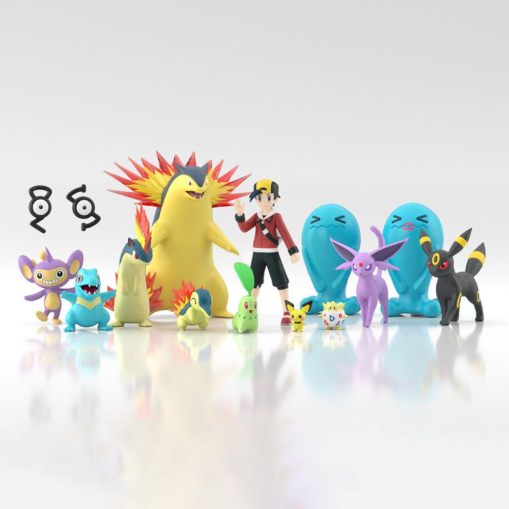 バンダイ ポケモンスケールワールド ジョウト 지방 선택 단품