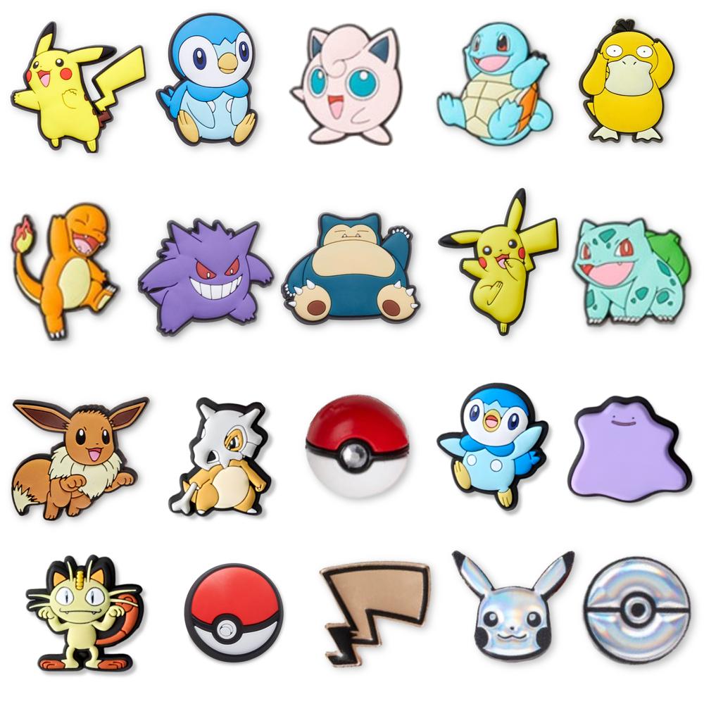 スティッチ クロックス ポケモン ジビッツ ピカチュウ ヒトカゲ カビゴン プリン ゼニガメ フシギダネ パーツ チャーム