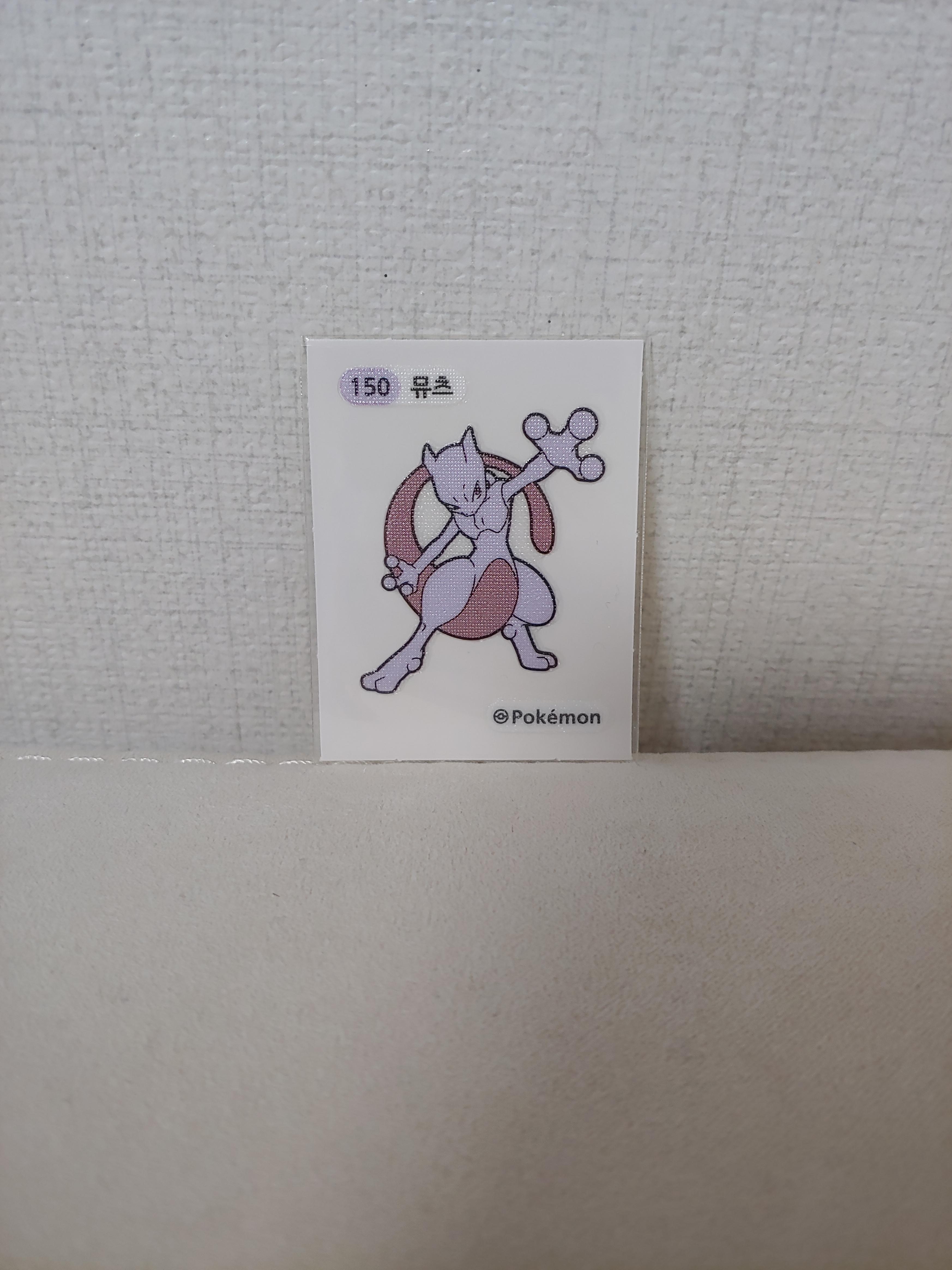 ポケモンパン Декаль ミュウツー 150 ポケモン Декаль