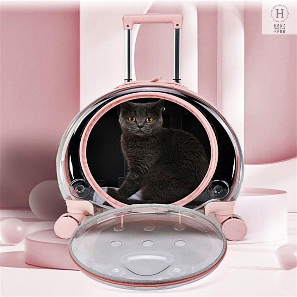 トボギ 猫移動用 猫病院用 宇宙船 透明 バックパック ぺットキャリア 移動バッグ