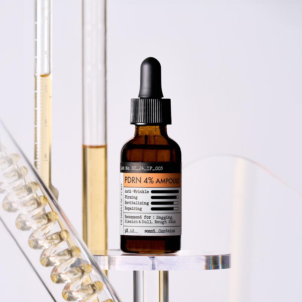 DERMA FACTORY PDRN 4% (40,000ppm) アンプル 30ml / サーモンPDRN ブースター アンプル 高濃度 MTS 弾力アンプル