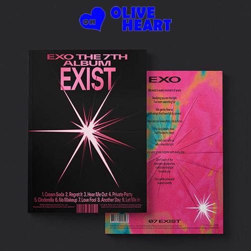 엑소 앨범 EXIST 정규 7집 엑시스트 EXO 포토북 B