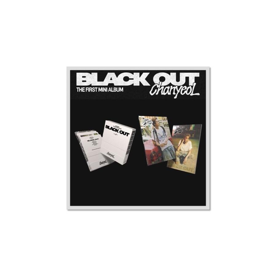 EXO CHANYEOL BLACKOUT 1st Mini Album Special Ver + フォトブック 2 Set