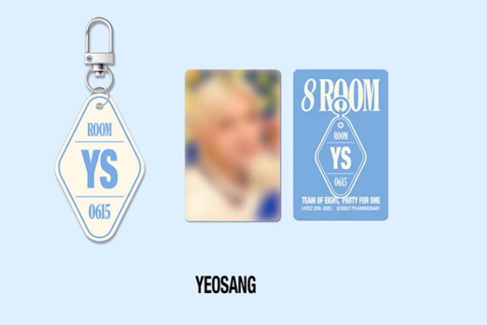 ATEEZ 8ROOM KEYRING YEOSANG Ver
