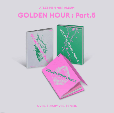 ATEEZ ミニ 14집 GOLDEN HOUR Part.5 포토북 (랜덤)