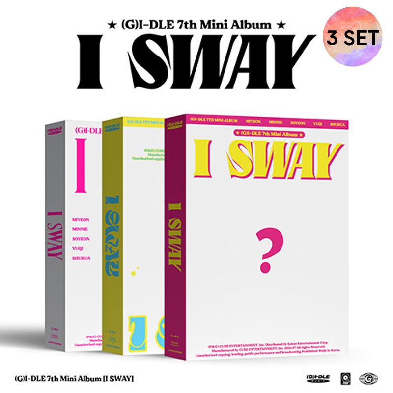 [3종 SET] (여자)아이들( G)I-DLE - 미니 7집 I SWAY