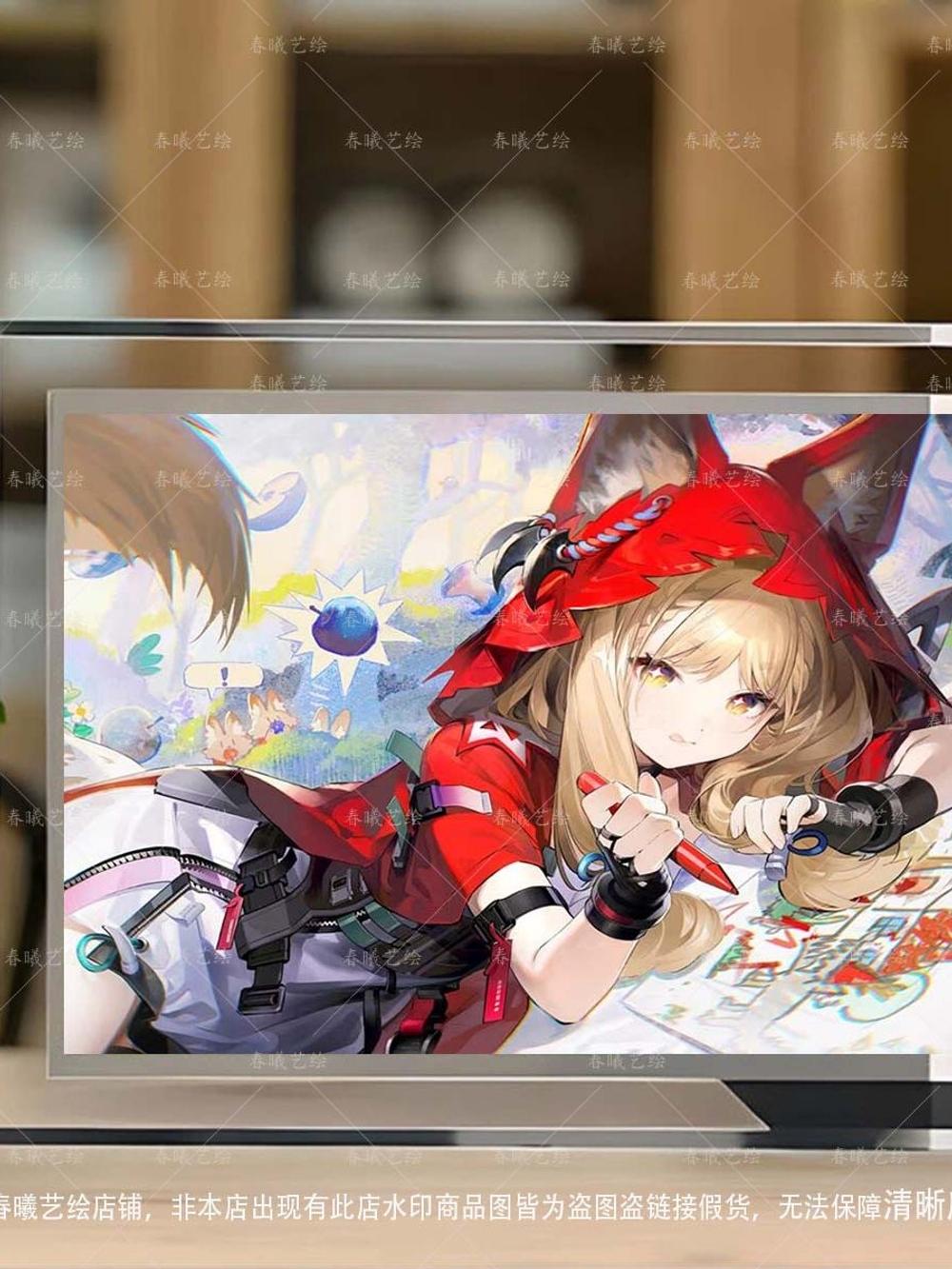 アークナイツ エンドフィールド ロシ イラスト クリススタルフレーム 写真立て 飾り ギフト