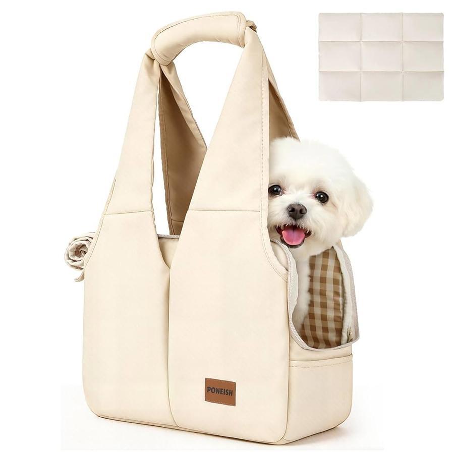 小型犬 猫用 ソフト 펫 캐리어 ショルダーバッグ トートバッグ 移動バッグ
