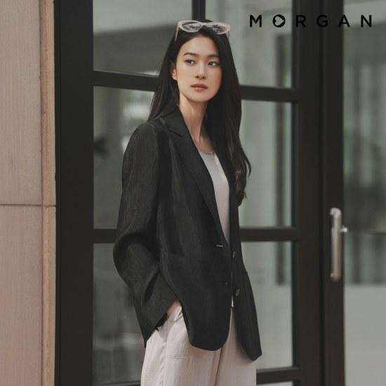 모르간 26SS 아세테이트100% 시그니처 재킷 TV상품