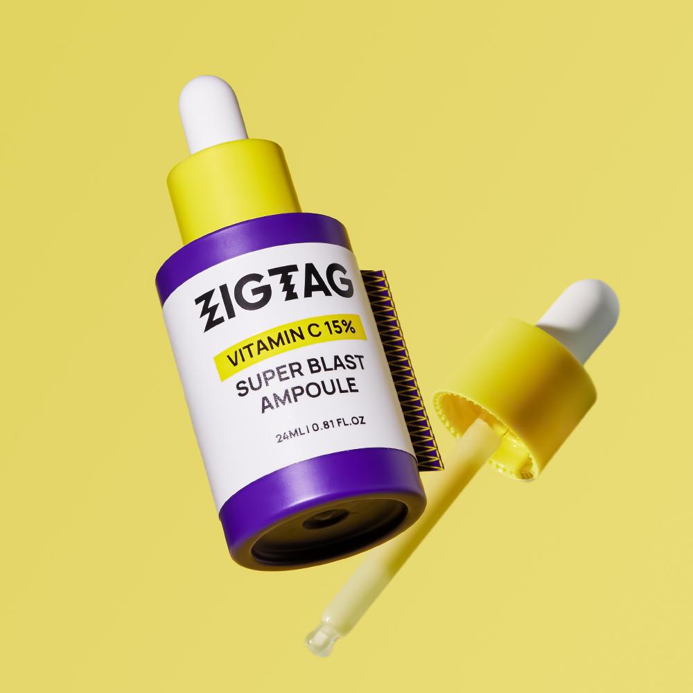 [판매1위]직택 순수비타민C 15% E 페룰릭애씨드 기미 미백 앰플 세럼 24ml, 1개