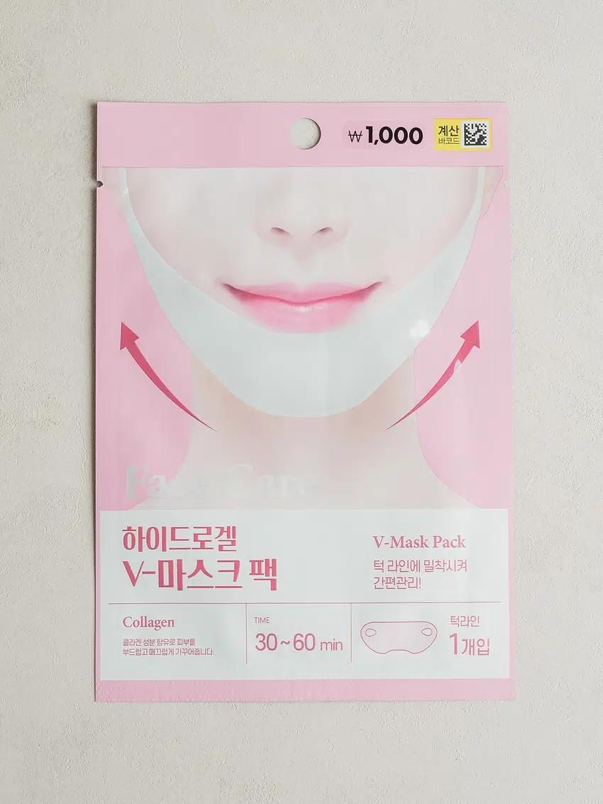 다이소 팩미인 하이드로겔 브이 마스크팩 1018161