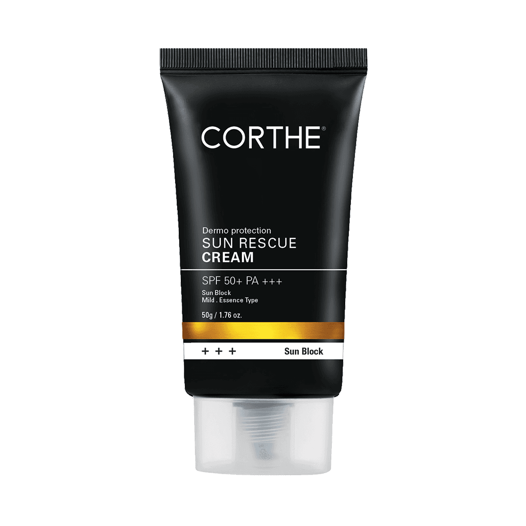 코르테 선레스큐 유기자차 선크림 SPF50+