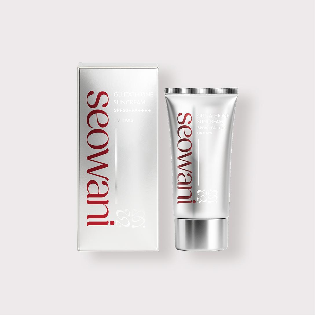 SEOWANI 글루타치온 선크림 자외선차단 톤업 선케어 SPF50+ PA++++ 50ml