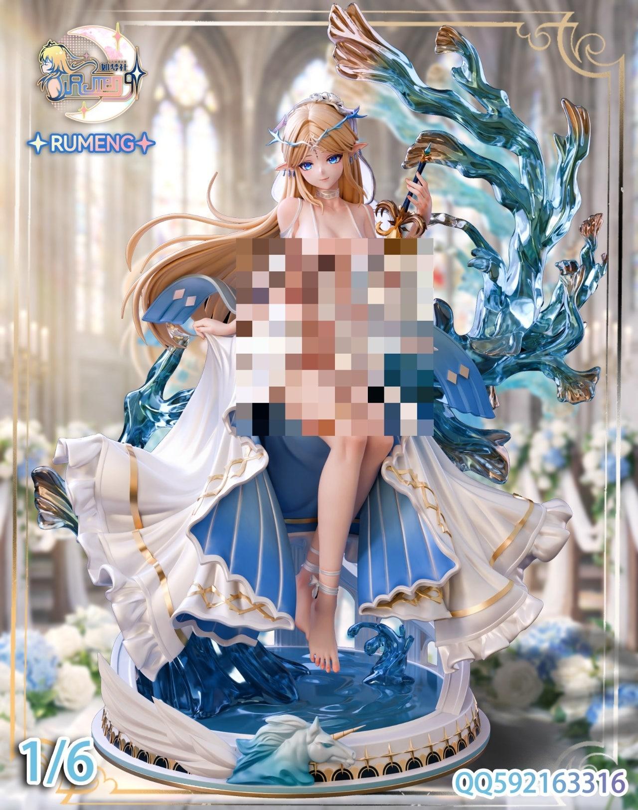 RUMENG 카르티시아 명조 워더링 웨이브 레진피규어