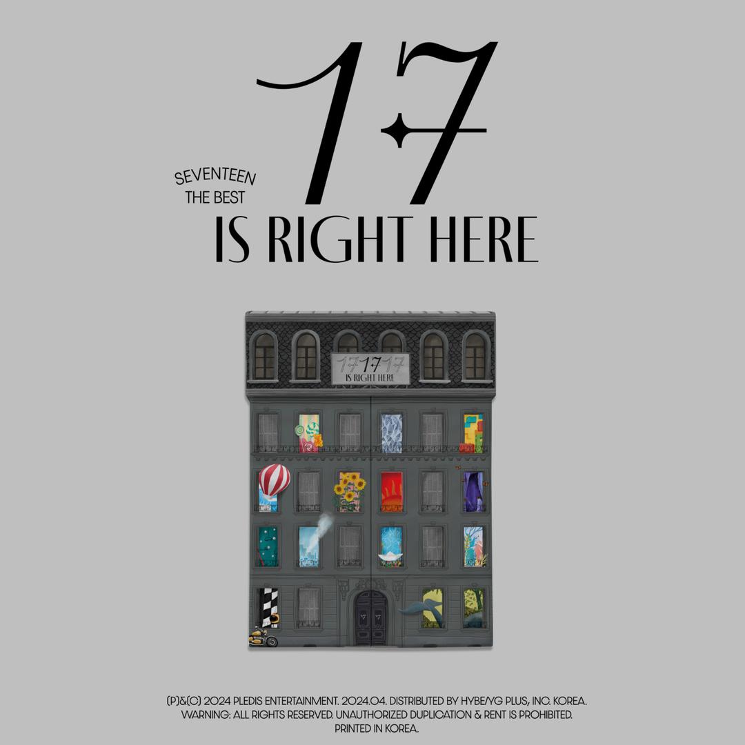 세븐틴 앨범 SEVENTEEN BEST ALBUM 17 IS RIGHT HERE 일반반
