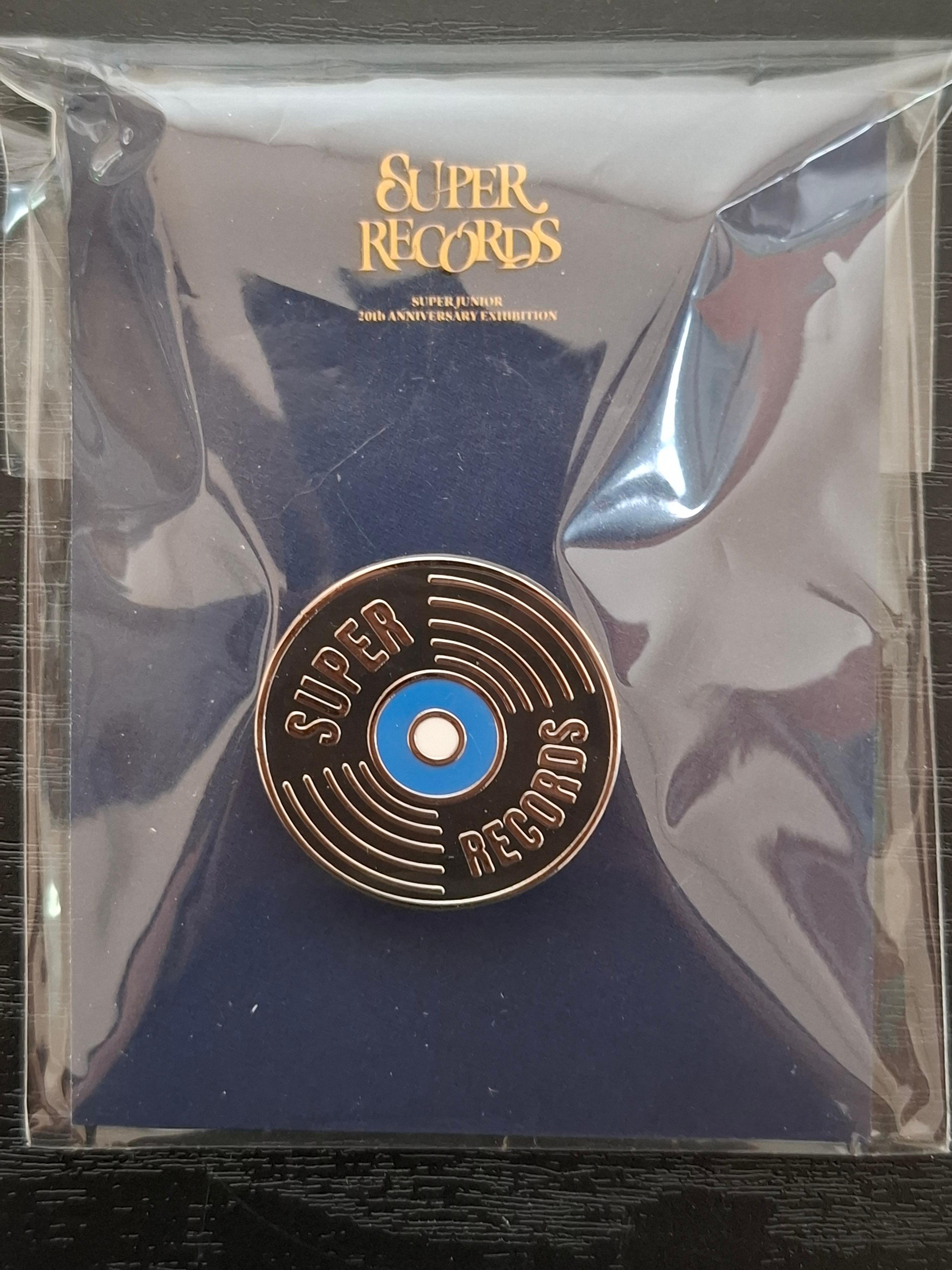 (뱃지 + 포토카드) 슈퍼주니어 SUPER JUNIOR 20th ANNIVERSARY SUPER RECORDS VINYL ver 시원