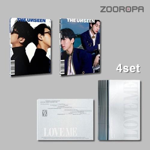 (4종세트) 몬스타엑스 셔누X형원 LOVE ME THE UNSEEN 1집