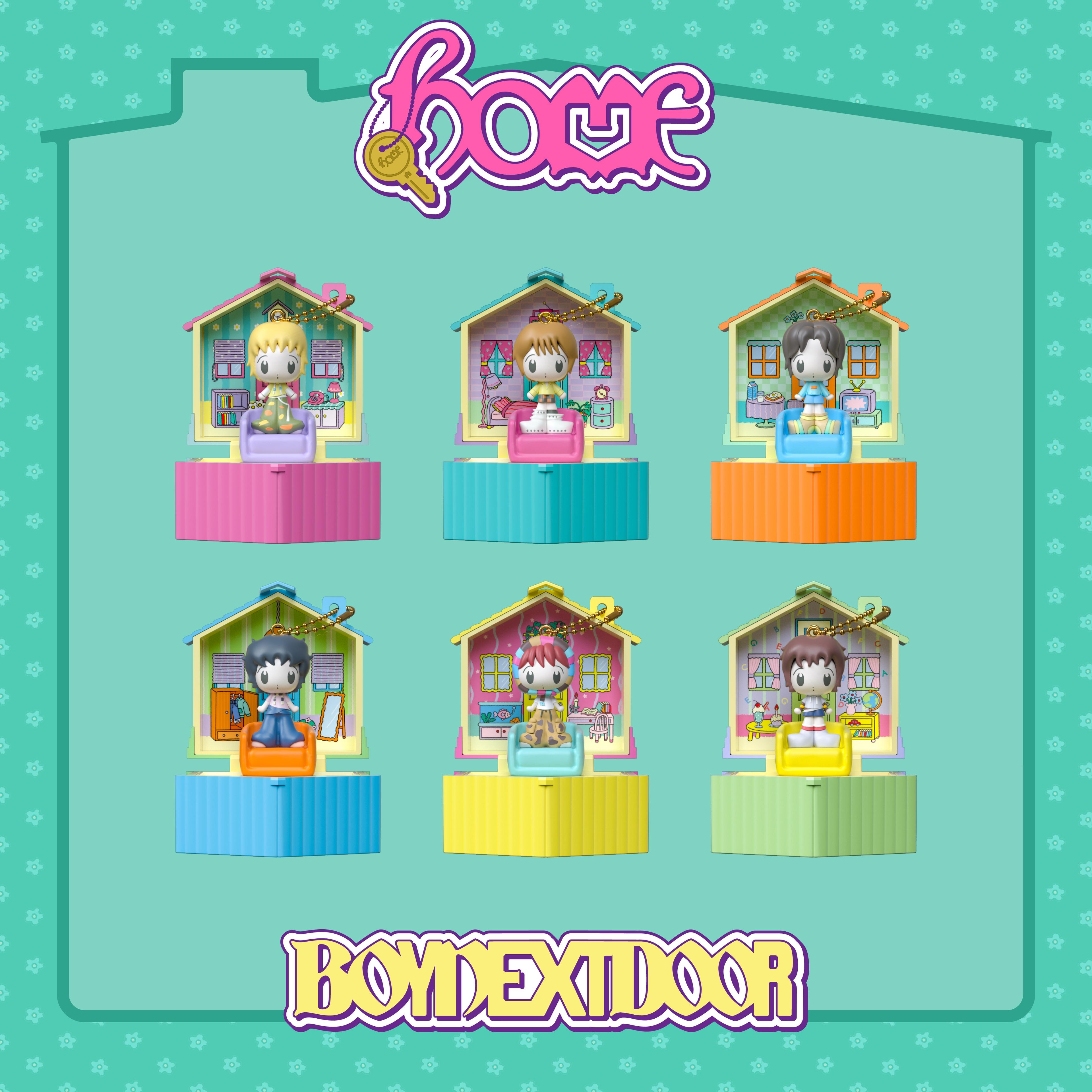 보이넥스트도어 홈 바이럴 스튜디오 보넥도 POCKET HOME 포켓홈 똑똑똑 피규어 앨범