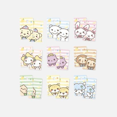 2026 Hearts2Hearts The 2nd Mini Album 레몬탱 (LEMON TANG) - CARD COVER STICKER SET
