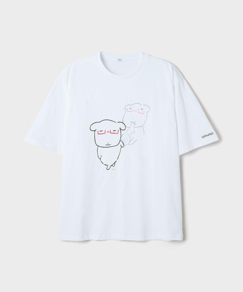SPAO 가나디 반팔 티셔츠다크 RED SPRLG25U09
