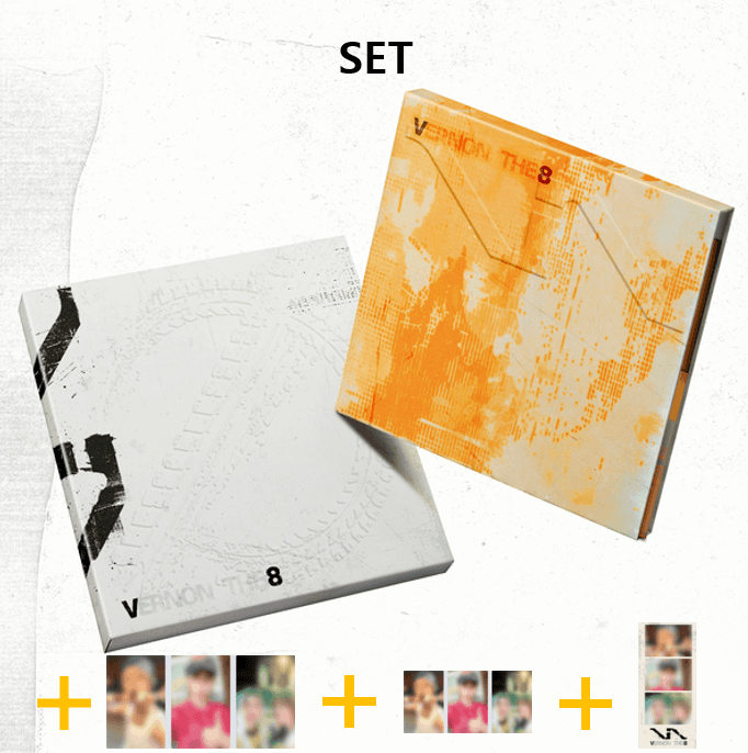 [特典3種込] SEVENTEEN V8 アルバム バーノン ディエイト ユニット ミニ 1集 通常盤 ver. 2種 セット