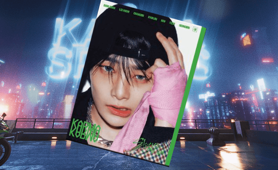 アコーディオン Stray Kids アルバム 正規4集 KARMA Karma Stray Kids スキズ I.N