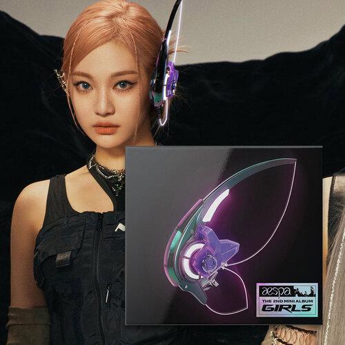 aespa GIRLS 미니 2집 음악 앨범 AESPA GIRLS 도깨비불 포카 디지팩 닝닝