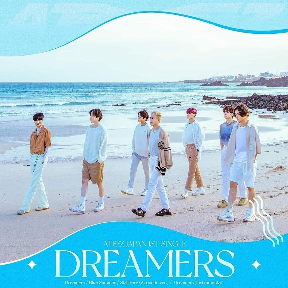 Ateez 일본 데뷔 앨범 CD+DVD+포카+북렛 Dreamers B타입