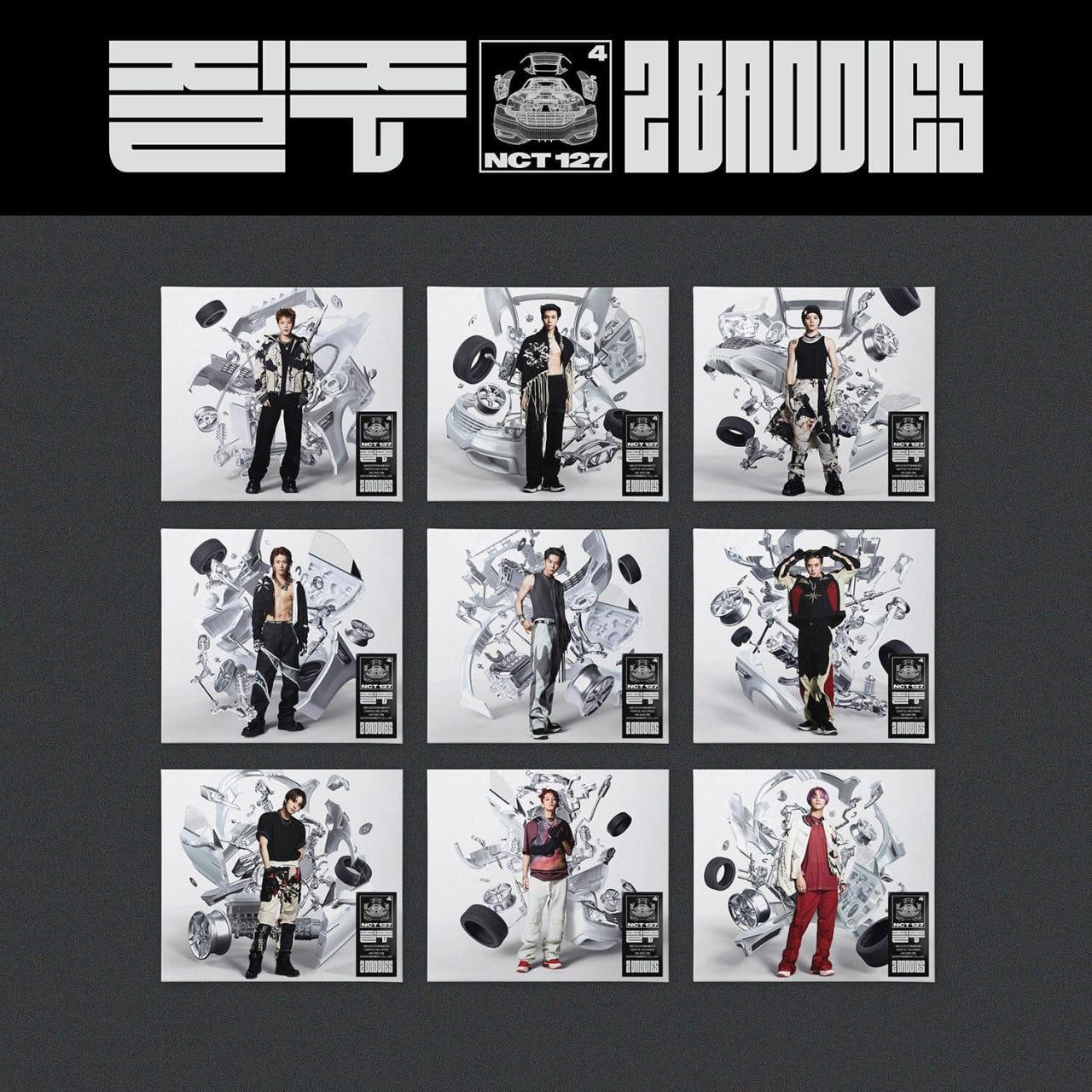 NCT127 アルバム NCT127 正規4集 질주(2Baddies) デジパック 재현バージョン