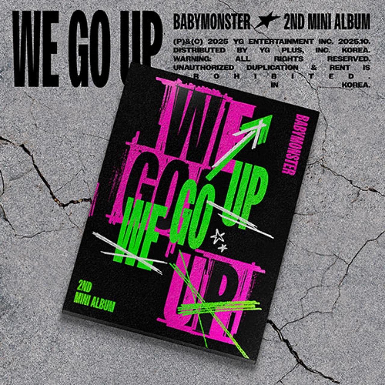 BABYMONSTER 2집 ミニ WE GO UP (UPバージョン)