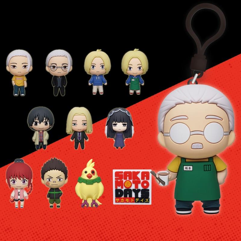 サカモトデイズ フィギュア キーリング グッズ Q版 12種セット キーホルダー