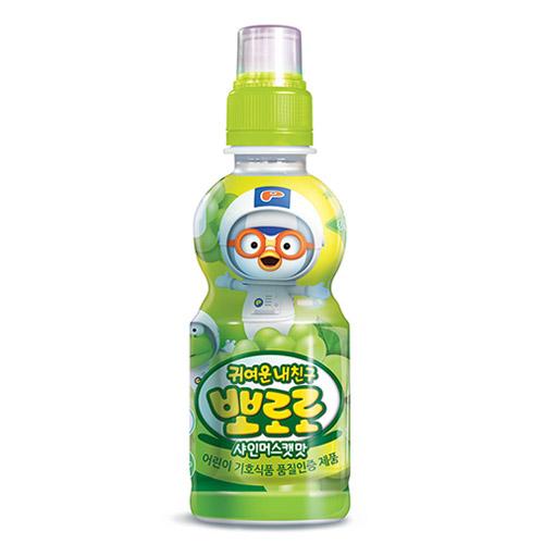 뽀로로 음료수 샤인머스캣, 235ml, 24개