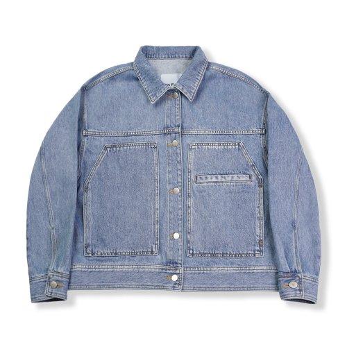 [논플로어] WAVE BLUE DENIM JACKET 11529271