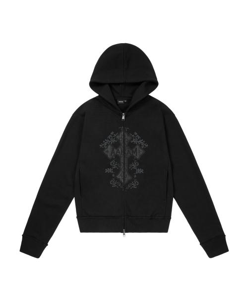[아캄] AKM CROS2 Zip-Up Hoodie (Black) AK25OT19BK