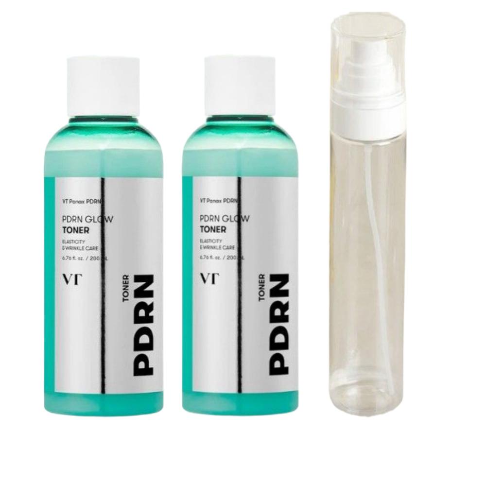 DAISO PDRN TONER 光彩トナー 200ML 2個 ミストスプレー1個付き
