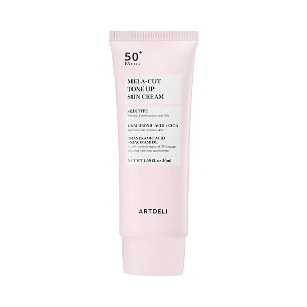 ARTDECI メラ カット トーンアップ サンクリーム SPF50+PA++++/シミ 1個 50ml