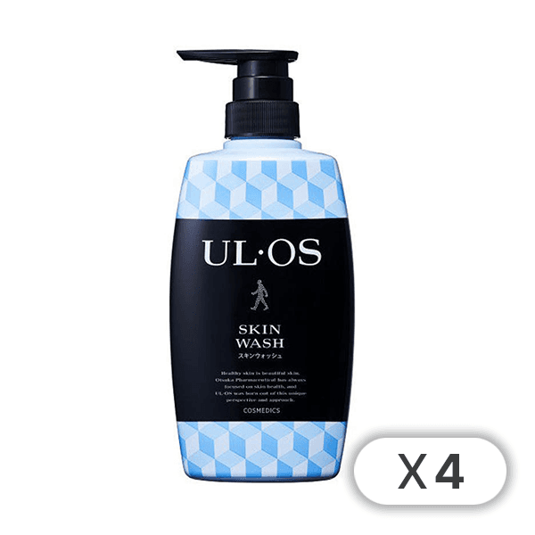 大塚製薬 ウルオス スキンウォッシュ 500ml, 4個