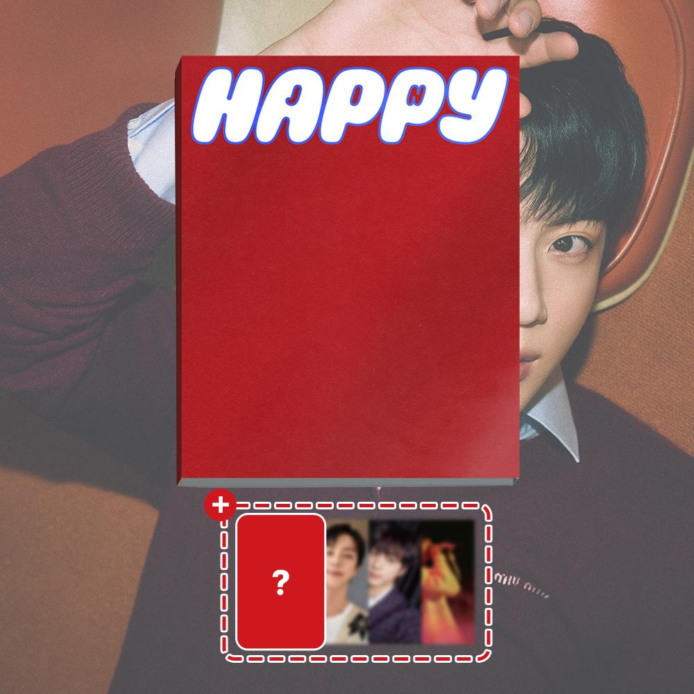 BTS ジン ソロ アルバム HAPPY ハッピー 防弾 ランニングワイルド アイウィルビーデア 防弾少年団 レッド