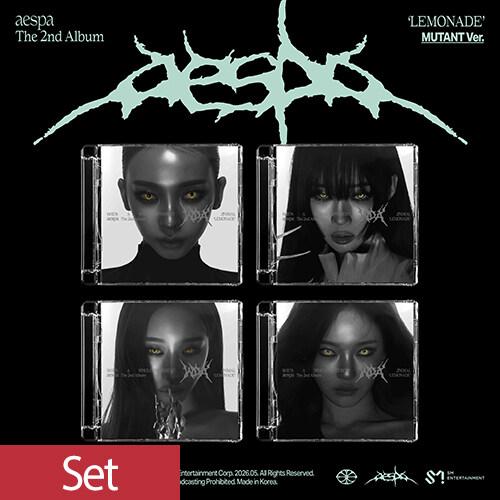 4種セット aespa 正規2集 LEMONADE MUTANT Ver レモネード