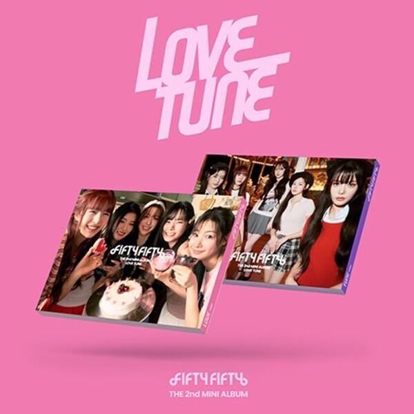 特典ポスター FIFTY FIFTY EP 2集 Love Tune ランダム1種