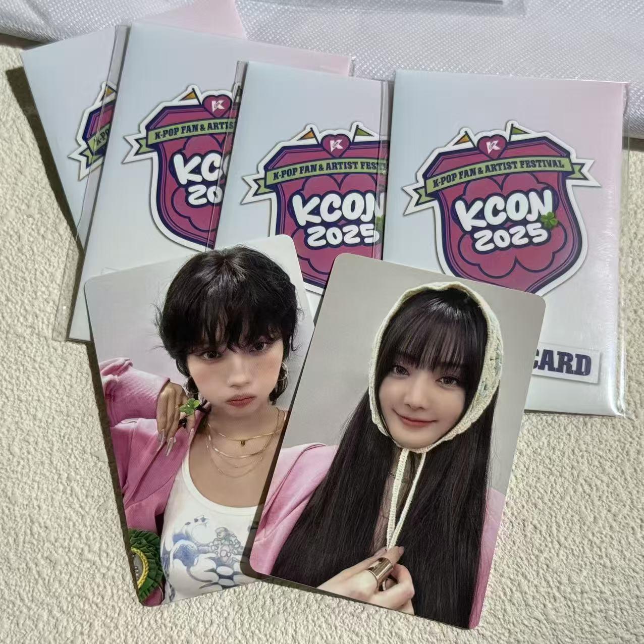 (G)I-DLE 2025 KCON ランダムカード フォトカードセット ミヨン ミンニ ソヨン ウギ シュファ コレクション グッズ 1個