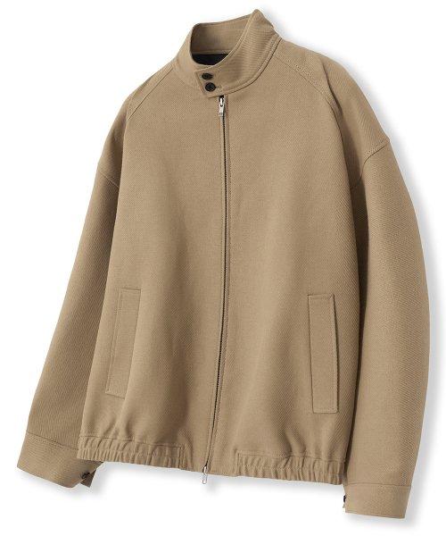 [ロテムバー] フラップ ツイル ハリントン ジャケット [BEIGE] RTBJK3302