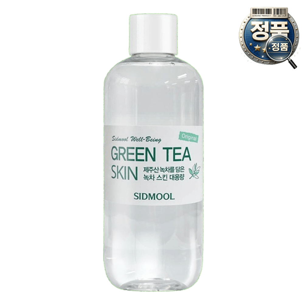 cidumul オリジナル ウェルビーイング 緑茶 スキン / 大容量 スキン 500ml, 1個