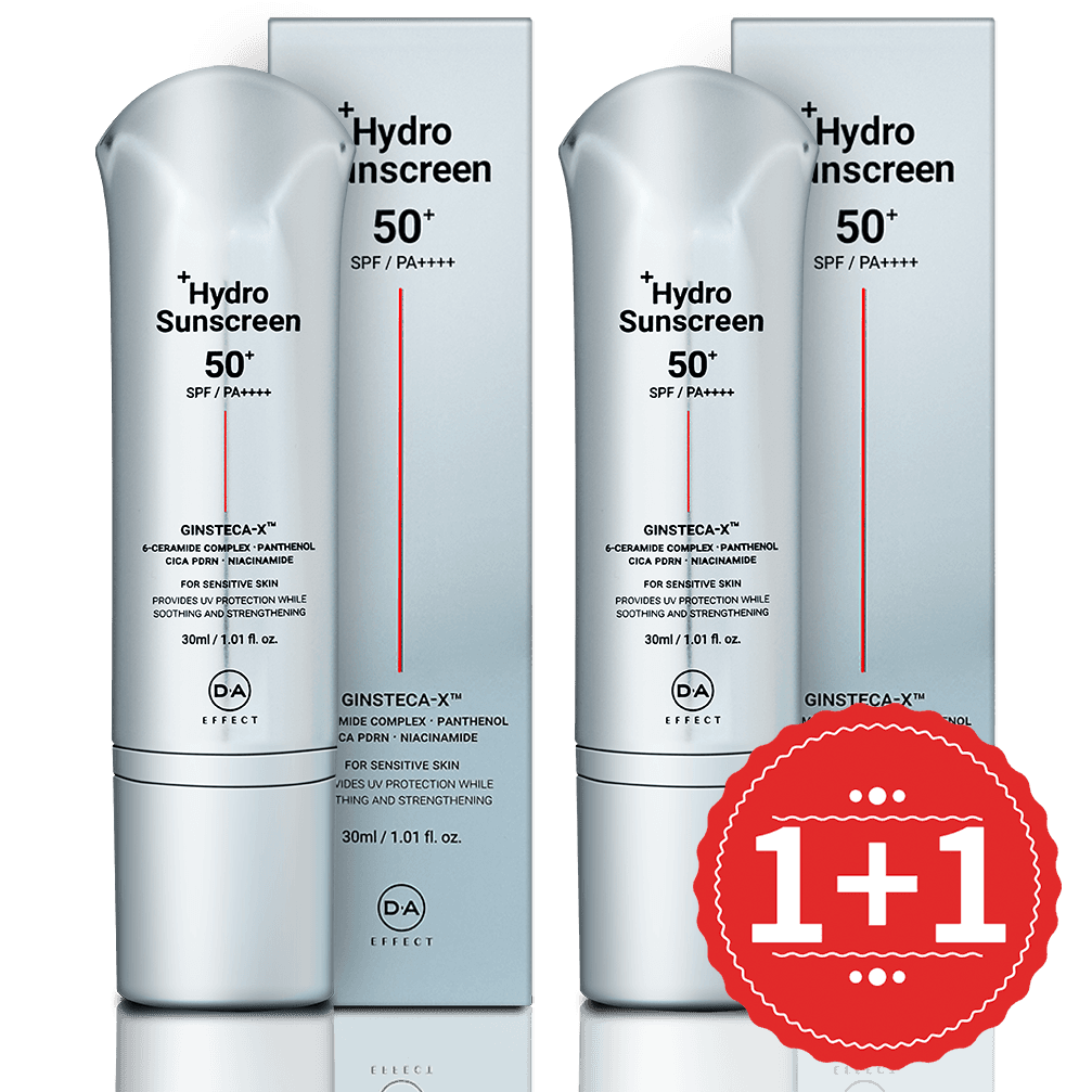 DE EFFECT Hydro Sunscreen Radiance Tone-up Sun Cream 1+1