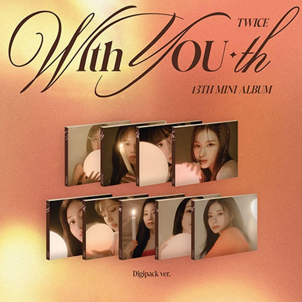 (Version Select) TWICE 13th Mini Album With YOU th Digipack