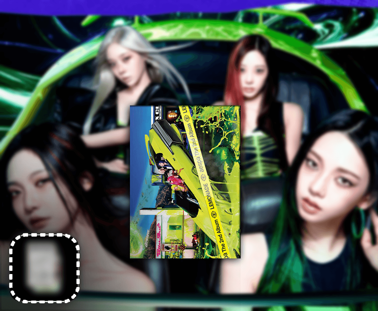 에스파 앨범 LEMONADE 정규2집 WDA 샤킨 레모네이드 포토북 B